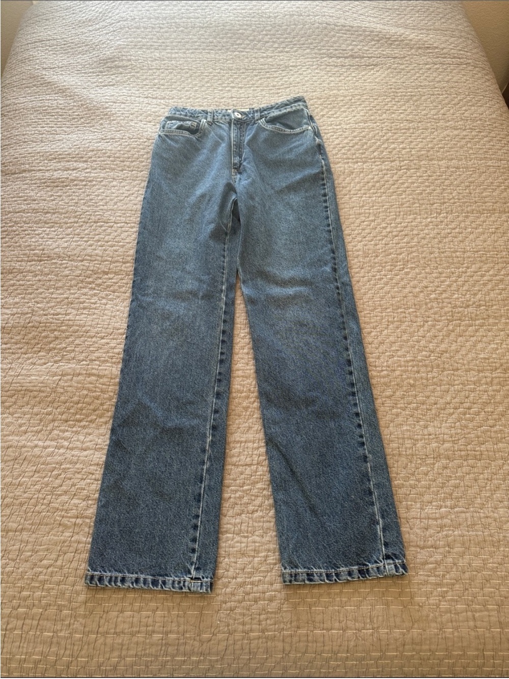 Cotton On Straight Leg High Rise Jeans